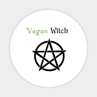 Vegan witch Magnet